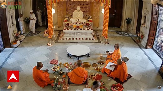 201K views · 10K reactions | Belur Math: মহা সমারোহে আজ বেলুড় মঠে পালিত হচ্ছে শ্রীরামকৃষ্ণদেবের ১৮৯ তম জন্মতিথি উৎসব, দর্শনার্থীদের জন্য ভোগের ব্যবস্থাও থাকছে। #shriramakrishna #Ramakrishna #ramakrishnaparamahamsa #belurmath #belurmathtemple | ABP Ananda | Facebook