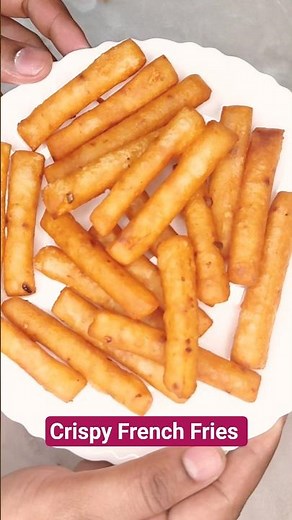 Crispy French Fries Recipe 🍟 #shorts #ytshorts #recipe