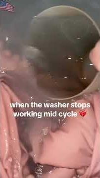 Washing Machine Fail 😑#washingmachine #washing #machine #gonewrong #fail