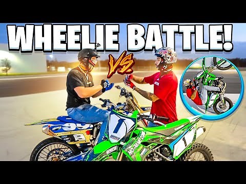 YOU WONT BELIEVE WHO CALLED ME OUT TO A WHEELIE BATTLE ! | BRAAP VLOGS