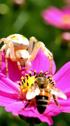 The Spider That Waits… Then Strikes | Nature’s Alien Hunter #AlienSpider #animals #animalfacts #like