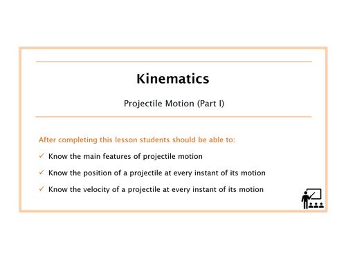 Physics - Projectile motion Part 1