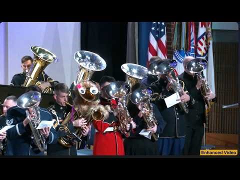 Massed Euphoniums: "Melody Shop" (King). With the Army Band at Their 2026 Tuba-Euphonium Workshop