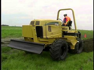 RTX1250 Ride-On Tractor with Trencher | Vermeer Underground Equipment