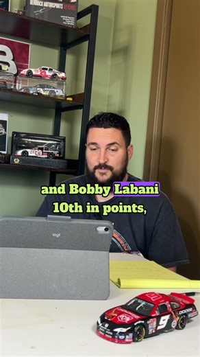 point standings in 2001 after reviewing the race. Anyone remember where Dale Jr. finished?