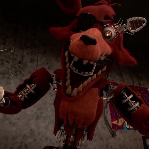 Withered Foxy being quirky (FNAF animation)