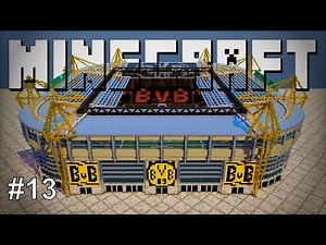 How to Build a Stadium - External Decor #13 - Minecraft Tutorial