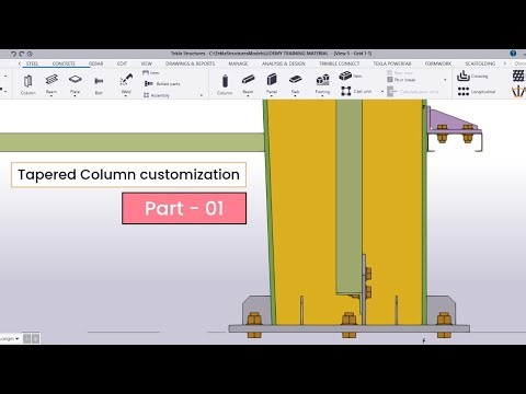 Tapered column customization_Part_1