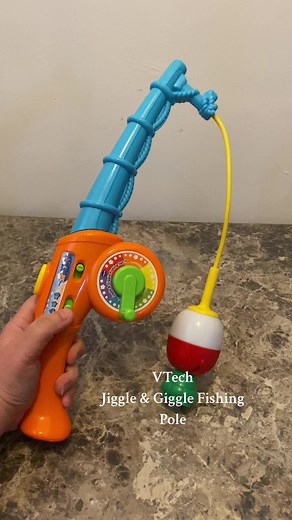 Vtech Jiggle & Giggle Fishing Pole #toyutopia #toytest #demo #vtech