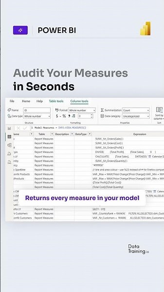 Audit all your Power BI measures at once 🙌🏻