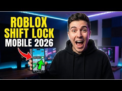 How to Get Shift Lock on Roblox Mobile | Enable Shift Lock Easily (2026)