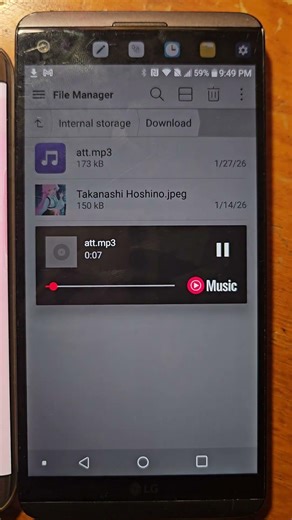 Samsung Galaxy S7 edge vs LG V20 sound test! #shorts