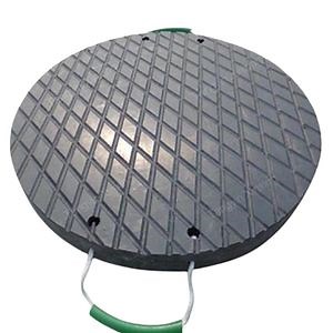 [Hot Item] Round Crane Mats 1000 mm Outrigger Safety Mats for Heavy Equipment