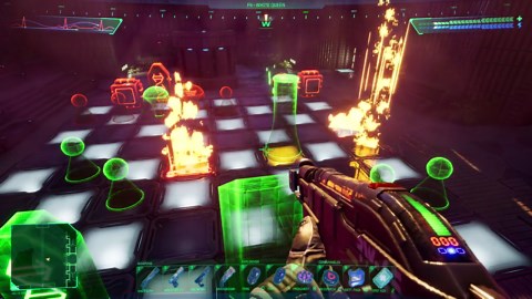 So I couldn't solve the chess puzzle, and then realized if you try again after failing, you get a full chess game. Took me forever but I FINALLY won a game on max puzzle difficulty. Also, I pitted this AI against Chess.coms AI (mimicking moves on each) and System Shock AI won all 3 times I tried it