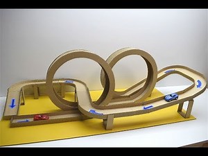 How to Make a Track for an Inertia Machine from cardboard