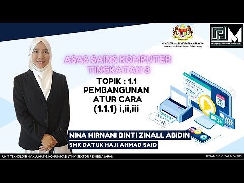 ASK TINGKATAN 3 | 1.1 PEMBANGUNAN ATUR CARA (PROJEK) | SUBTOPIK 1.1.1 (i,ii,iii)