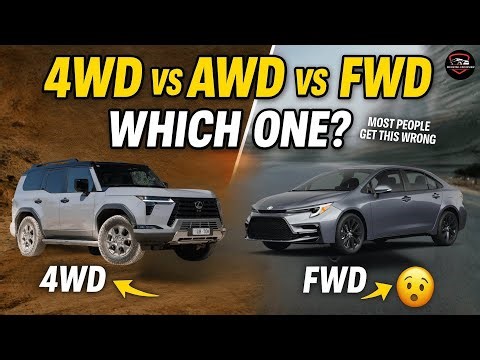 4WD vs AWD vs FWD – Which One Should You Buy?
