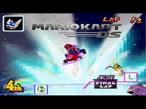 Mario Kart DS Hack: Massive Blue Shell Explosions