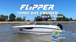 FLIPPER 700DC LUXURY CRUISER! Take a quick tour of the amazing Flipper 700DC! Amazing European designed and built luxury cruiser in stock now at JV Marine World. The finish and ride quality on these Flipper cruisers is absolutely next level. We've powered this boat with a V8 250hp Mercury DTS 4-Stroke and it went like a rocket and so quiet! To see more of these boats head to our giant undercover showroom at 878 Springvale.rd Braeside | 03 9798 8883 www.jvmarine.com.au #flipperboats #flipper700DC
