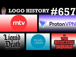 LOGO HISTORY #657 - MTV Oy, Proton VPN, Liquid Death, Pearl & Dean & The Suicide Squad