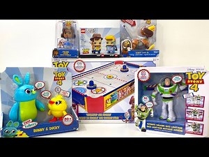 Pixar Toy Story 4 Unboxing Collection Review ASMR | Ultimate Walking Buzz Lightyear