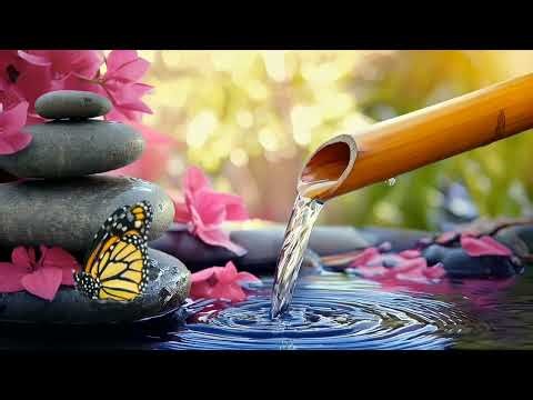Relaxing Pan Pipe Music 🌿 Bamboo Water & Nature for Deep Calm