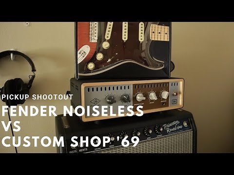 Pickup Shootout - Fender Noiseless Vs. Fender Custom Shop '69 pre-wired pickguard.