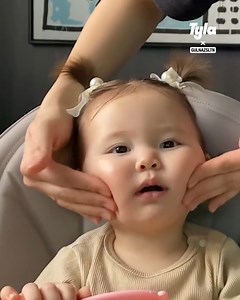 This baby's cheeks are just so squishable ☺️🥰 | Tyla