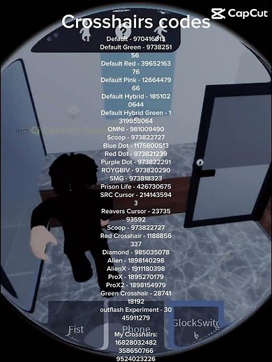 Street life crosshair codes