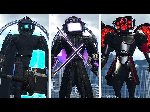 WHICH SEMI TITAN IS THE STRONGEST: CAMERAMAN, TV MAN OR SPEAKERMAN? - Skibidi Toilet In Garry's Mod