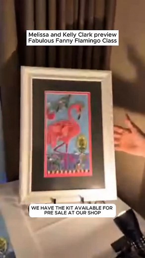 TWO KITS AVAILABLE‼️ We were able to snag TWO extra canvases and kits for @kellysneedlepoint ‘s Fabulous Fanny Flamingo class 🦩You can claim them now on our website! https://woolfloss.com/products/fabulous-fanny-flamingo-class-kit-to-pair-with-kelly-clark-zoom-class In this clip from Fall Market, Kelly and Melissa talk about this gorgeous piece and what you can expect from a Kelly Clark #needlepoint class. (Reception was going in and out when we filmed this, so sometimes it’s a little blurry!) 
