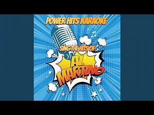Mary In The Morning (Originally Performed By Al Martino) (Karaoke Version)
