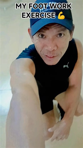 Foot work exercise 💪 Let's goo💪💖 #footwork #exercise #highlightseveryonefollowers #follower | Lino Lantaca