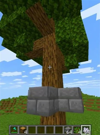Minecraft tree trick to get more woods