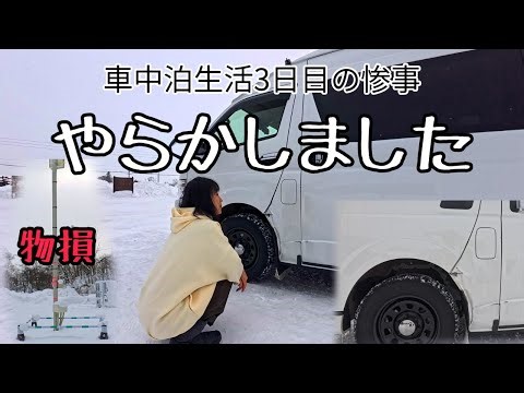 A Japanese couple travels in a camper van with their beloved dog.