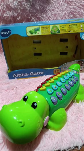 Vtech Alpha-Gator (DM us for inquiries 🥰#educationaltoy #mommy #kidsapparel #toys #babytoys