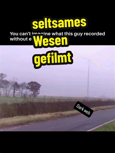dieser Reddit User wollte eigentlich nur sein neues Rad testen und die Zeit der Strecke filmen, als plötzlich aus dem nichts eine riesige Gestalt am Feld auftaucht, was könnte das sein? Slenderman? oder ist es einfach ein normaler Mensch? ist es eine optische Täuschung? Was denkt ihr? Mehr gruselige Videos auf YouTube: MythenAkte #mythenakte #slenderman #gruselig #grusel #unheimlich