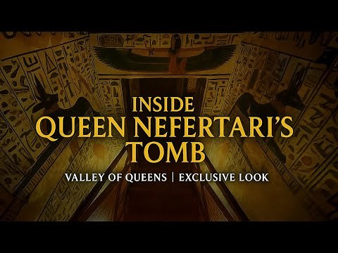 Exclusive look inside Queen Nefertari’s Tomb in the Valley of the Queens