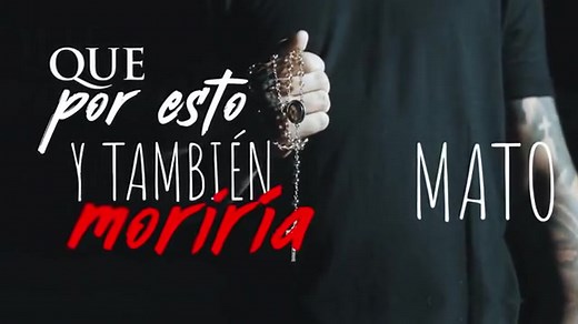 Toser One - Bendito & Maldito (Lyric Video) | Rap Alzada