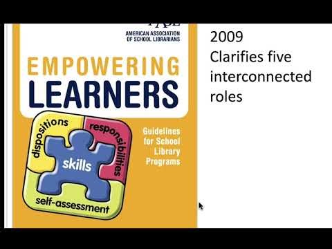 History of School Library Standards