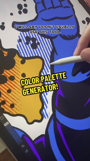 Coolors is pretty cool 😎 #arttutorial #arttips #illustration #comics #coloring