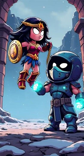 Super Girl + Super Man = The Most Powerful Superhero Ever ⚡🔥