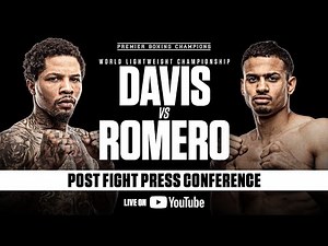 POST-FIGHT PRESS CONFERENCE: Gervonta Davis vs Rolando Romero | #DavisRomero