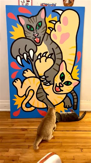 53K views · 1K reactions | This painting was made for them 六‍藍 | Furry Tails | Facebook