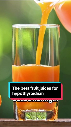 Fruit juices provide a great source of polyphenols and can be beneficial to those with hypothyroidism. Here are the best: 1. Orange juice OJ is loaded with naringin and naringenin which can help fight obesity. 2. Pomegranate juice Pomegranate juice is loaded with ellagitannins and anthocyanins which can help fight obesity, diabetes, and bone loss. 3. Apple juice Apple juice is loaded with chlorogenic acid, caffeic acid, and ferulic acid which can help reduce cholesterol and fight weight gain. #t