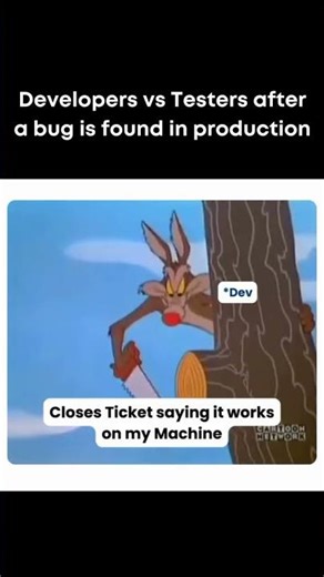 Developer vs Tester😂
