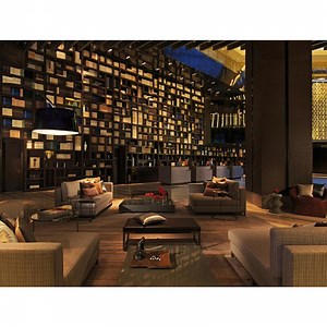 [Hot Item] Modern Hotel Lobby Furniture with Restaurant Chairs and Table Set and Sofa