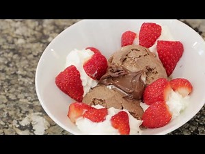Homemade Nutella Ice Cream