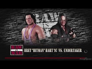 WWE 2K18 Gameplay - Bret Hart vs The Undertaker