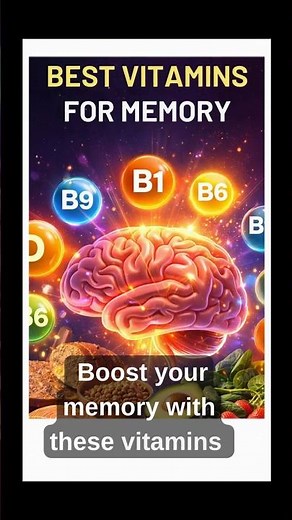 Best Vitamins for Memory & Brain Health 🧠✨